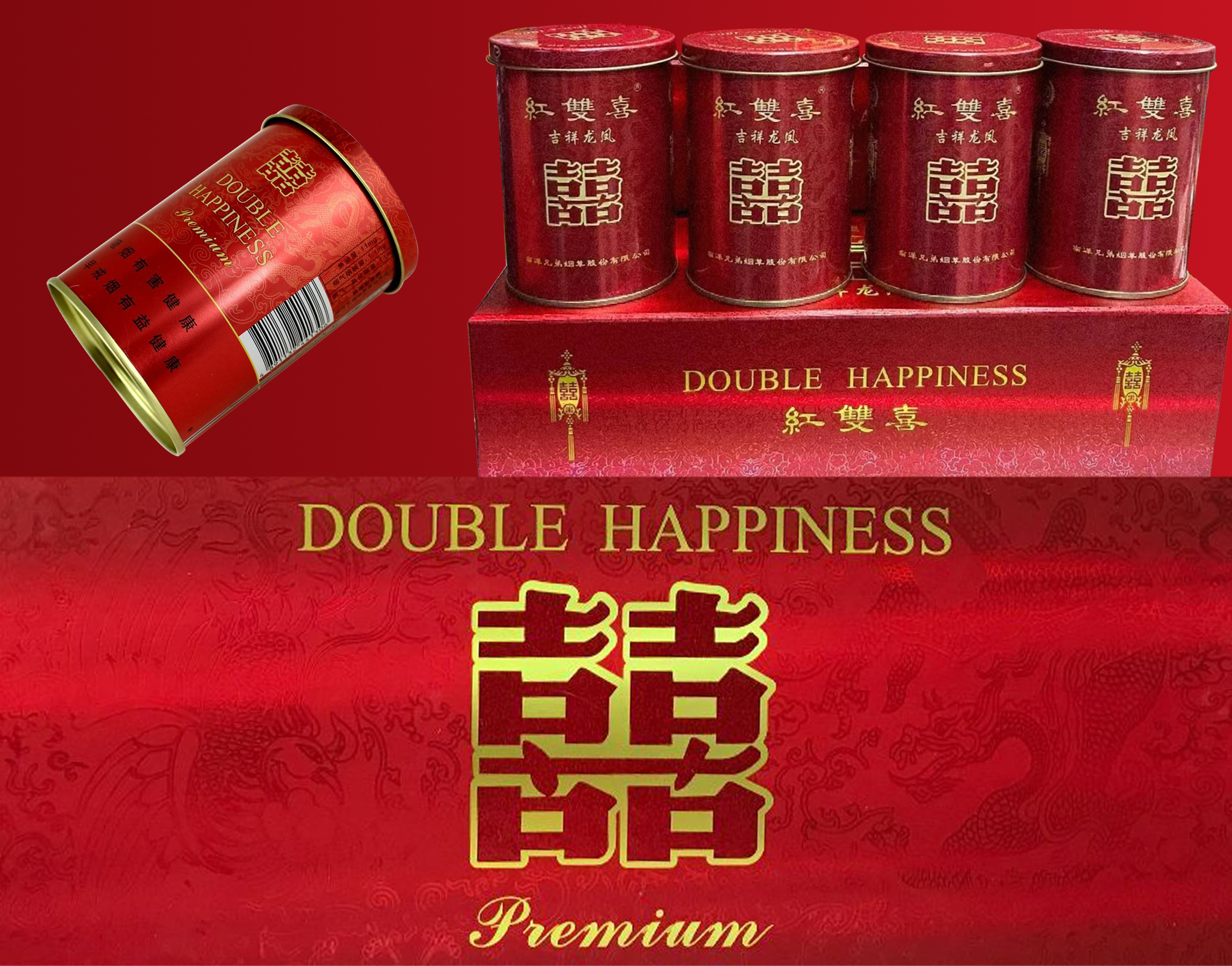 DOUBLE HAPPINESS PREMIUM FTKS 50S TIN BOX 5M